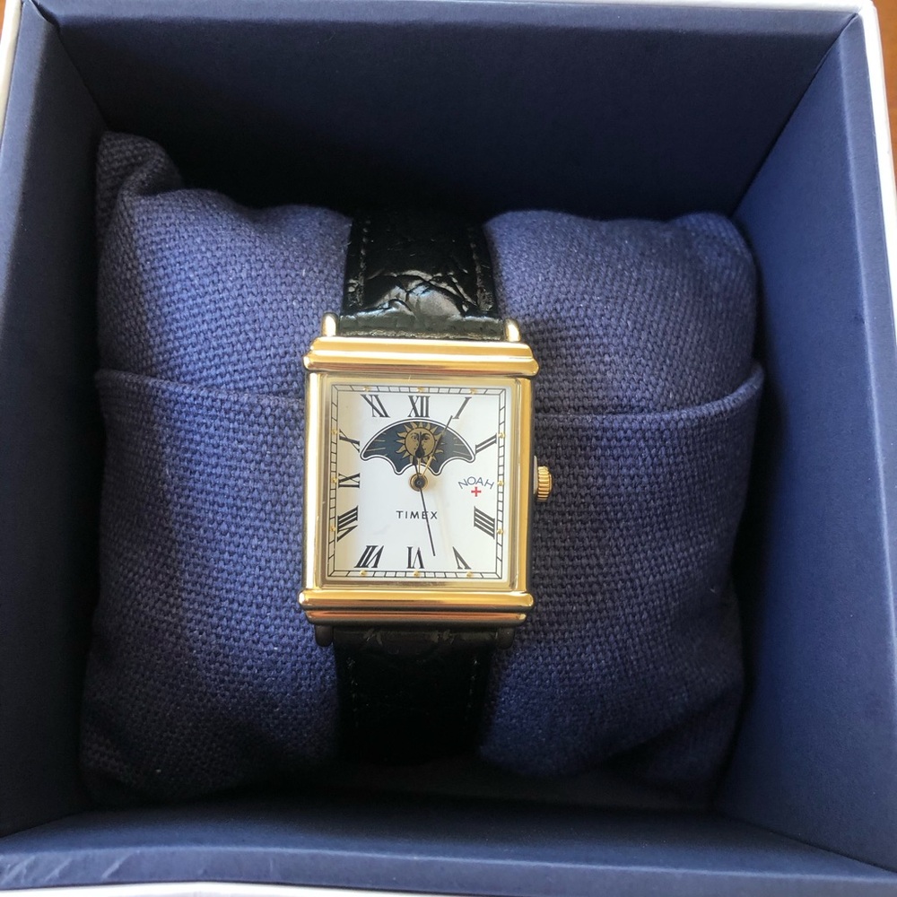 Noah x Timex sun and moon watch